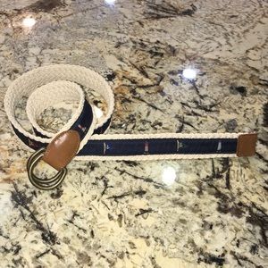 NWT Ralph Lauren M Nautical Rope Belt
